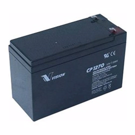 Vision CP1270 Blybatteri 12 volt 7,0Ah